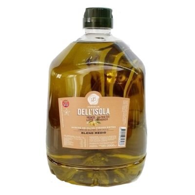 Aceite de Oliva DELL ISOLA  x 2 Litros SIN TACC (Medio)