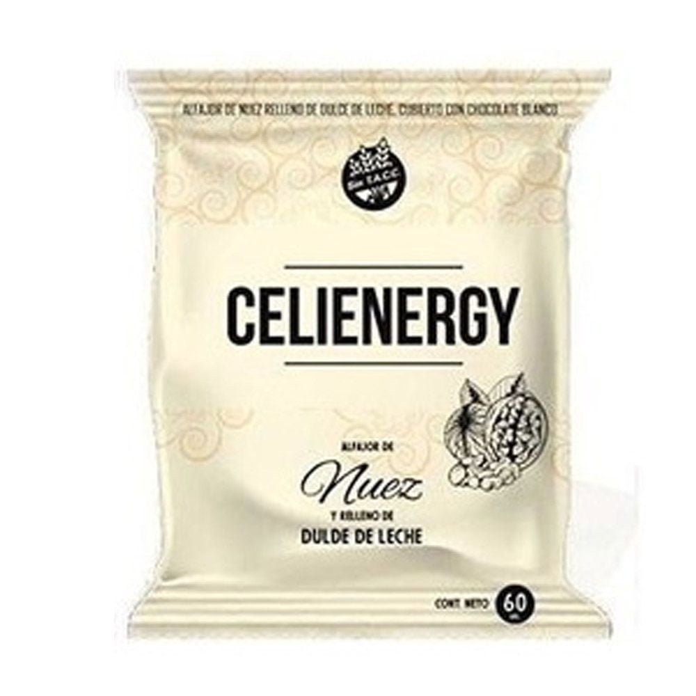 Alfajor de harina de nuez SIN TACC- CELIENERGY