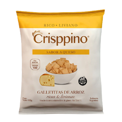 Galletitas Crispino x 50 g SIN TACC Queso