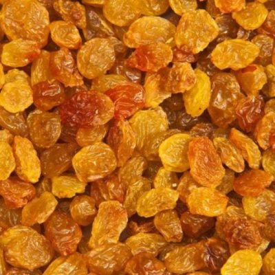 Pasas de uva rubia