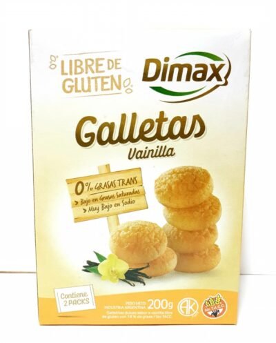 Galletas de vainilla  DIMAX x 200g