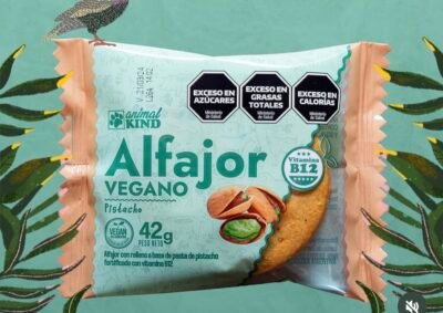Alfajor Vegano ANIMAL KIND Relleno PISTACHO