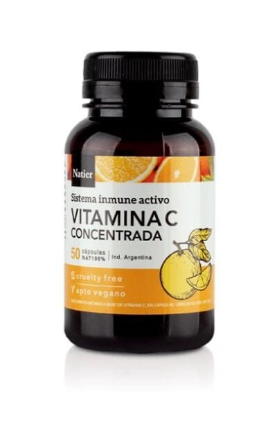 Vitamina C - cápsulas- NATIER