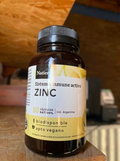 Zinc - capsulas - NATIER
