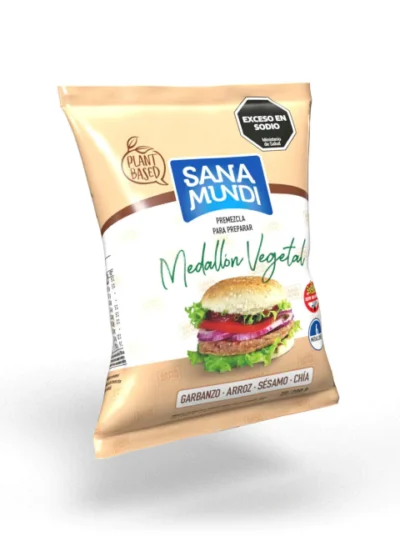 Premezcla para preparar Medallón Vegetal SINTACC - SANA MUNDI 200g