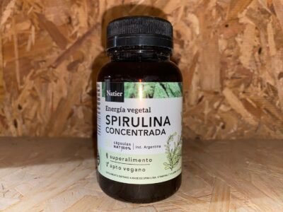 Spirulina concentrada - 50 cápsulas - NATIER