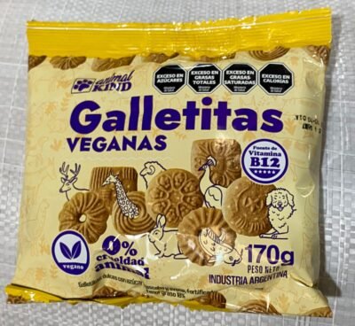 Galletitas Veganas Sabor Vainilla 170g - ANIMAL KIND