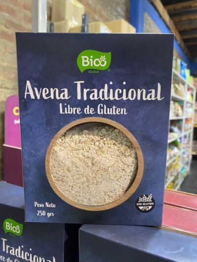 Avena Tradicional (instantánea) LIBRE DE GLUTEN 250g - bio