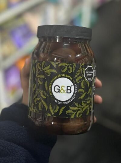 Aceitunas Negras - 800gr. - G&B