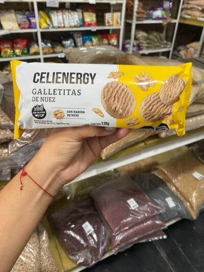 Galletitas Celienergy - nuez -SIN TACC