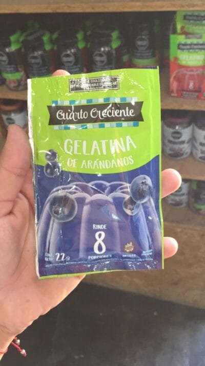 Gelatina dietética - Cuarto Creciente - ARANDANOS