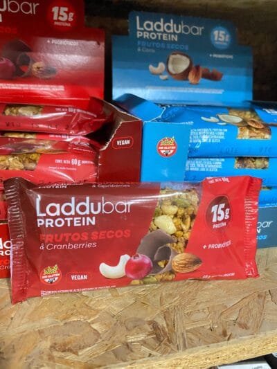 Barritas Proteicas laddu bar sintacc - FRUTOS SECOS/ARÁNDANOS