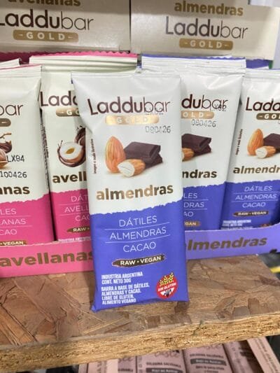 Barritas Laddu Bar sintacc LINEA GOLD - vegan.