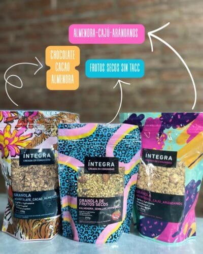 Granolas INTEGRA - Varios sabores - opción SIN TACC