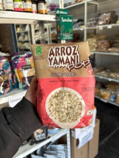 Arroz Yamani inflado ORGANICO SIN TACC x 80g (unidad/ pack por 10 unidades) yin yang