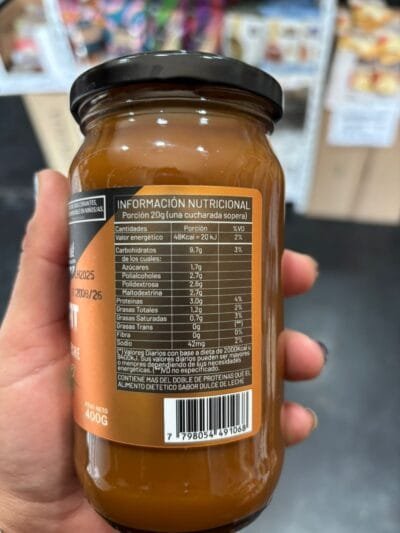 Super Dulce de Leche PROTEICO con stevia - DOÑA MAGDALENA  x 400g - Image 3