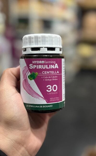 Spirulina con CENTELLA - 30caps - HYDROFARMING
