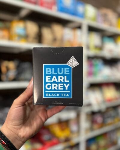 Té de Ceylon orgánico con bergamota- Blue Earl Grey - 10 Pirámides - In_T Hebras sin tacc