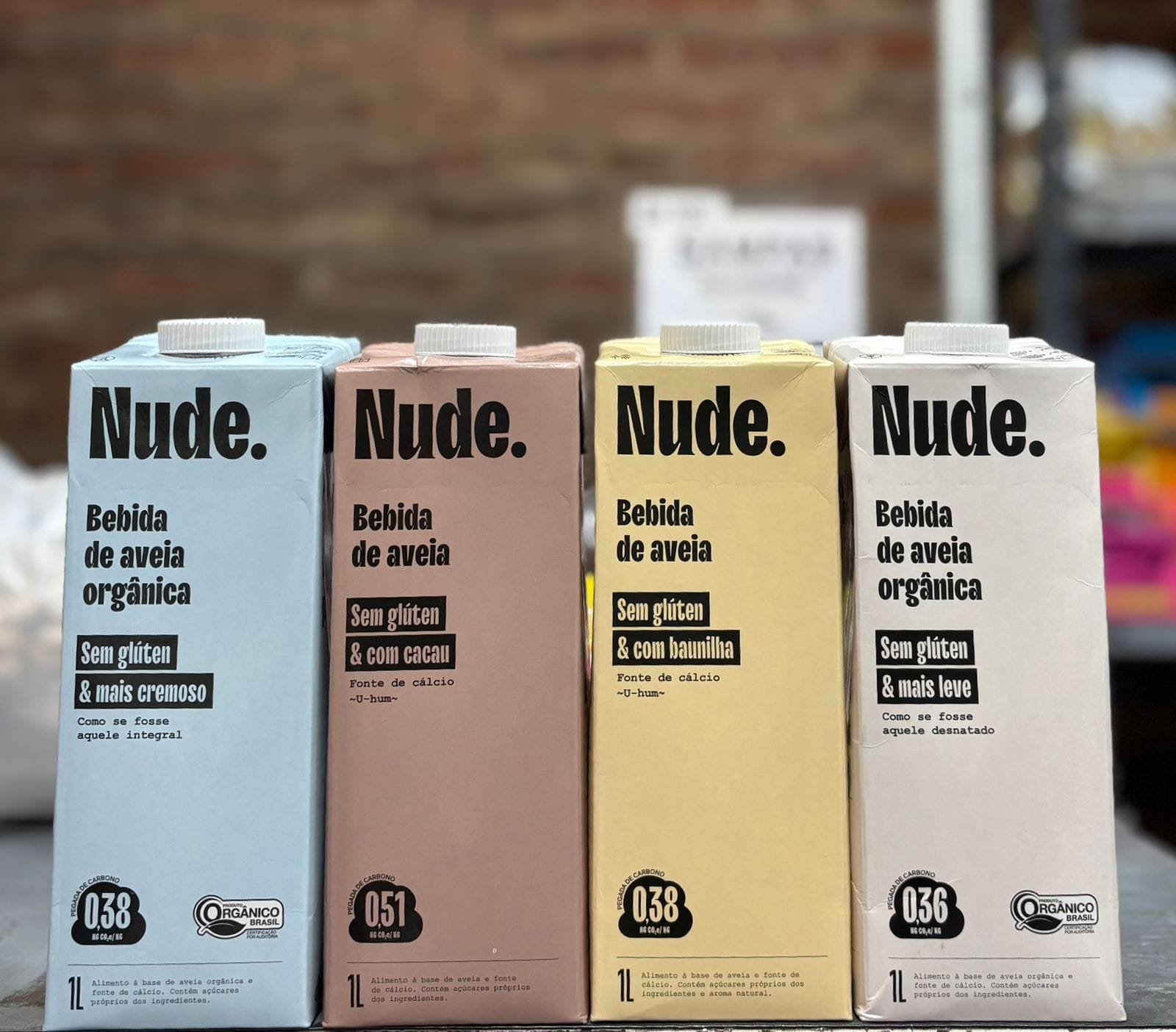 Leche De Avena SIN TACC - SABORES VARIOS - NUDE