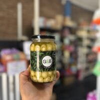 Aceitunas rellenas con queso – 360g – G&B