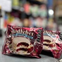 Alfajor red velvet cheesecake – MAIXANAS SIN TACC
