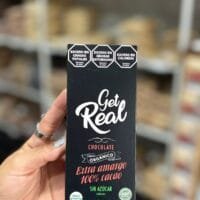 Chocolate Organico – GET REAL 70g – 100% CACAO